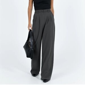 Princess Polly Archer Pants Slate Grey Size 6